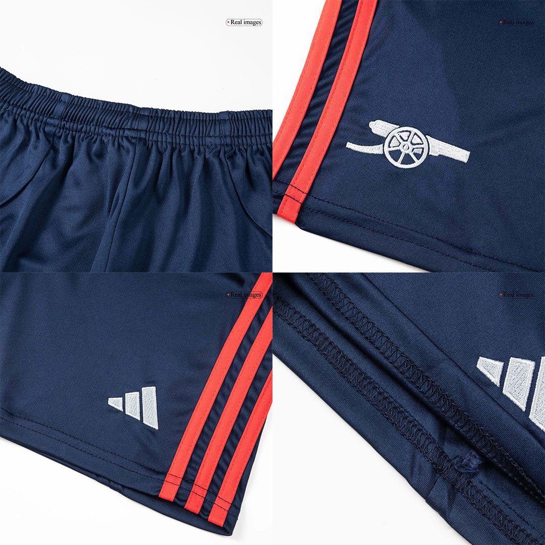 Arsenal Tröja 2025/26 Bortaställ Blå Barn