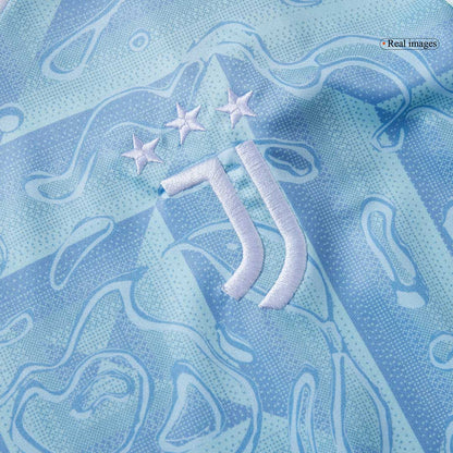 Juventus Tröja Bortaställ 2025/26 Blå-5