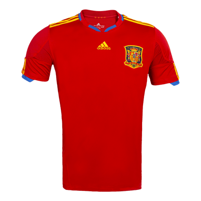 Spanien Hemma Fotbollströjor 2010 Retro