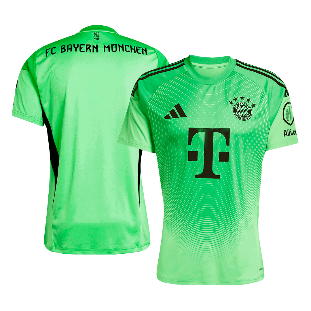 Bayern Munich Tröja 2025/26 Målvakt Grön