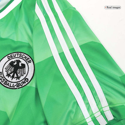 Tyska landslaget Borta Fotbollströjor 1988/90 Retro