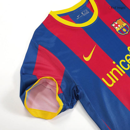 Retro Barcelona Hemma Fotbollströja PUYOL #5 2010/11