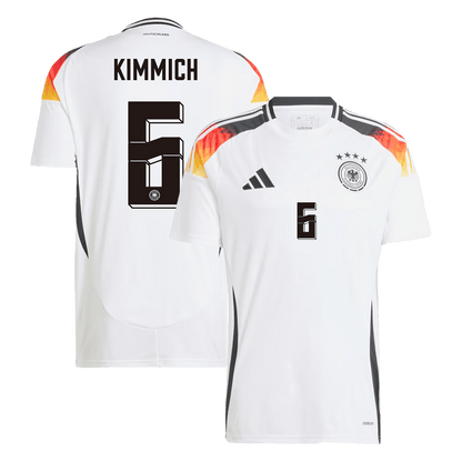 KIMMICH #6 Tyska landslaget Hemma Fotbollströjor 2024