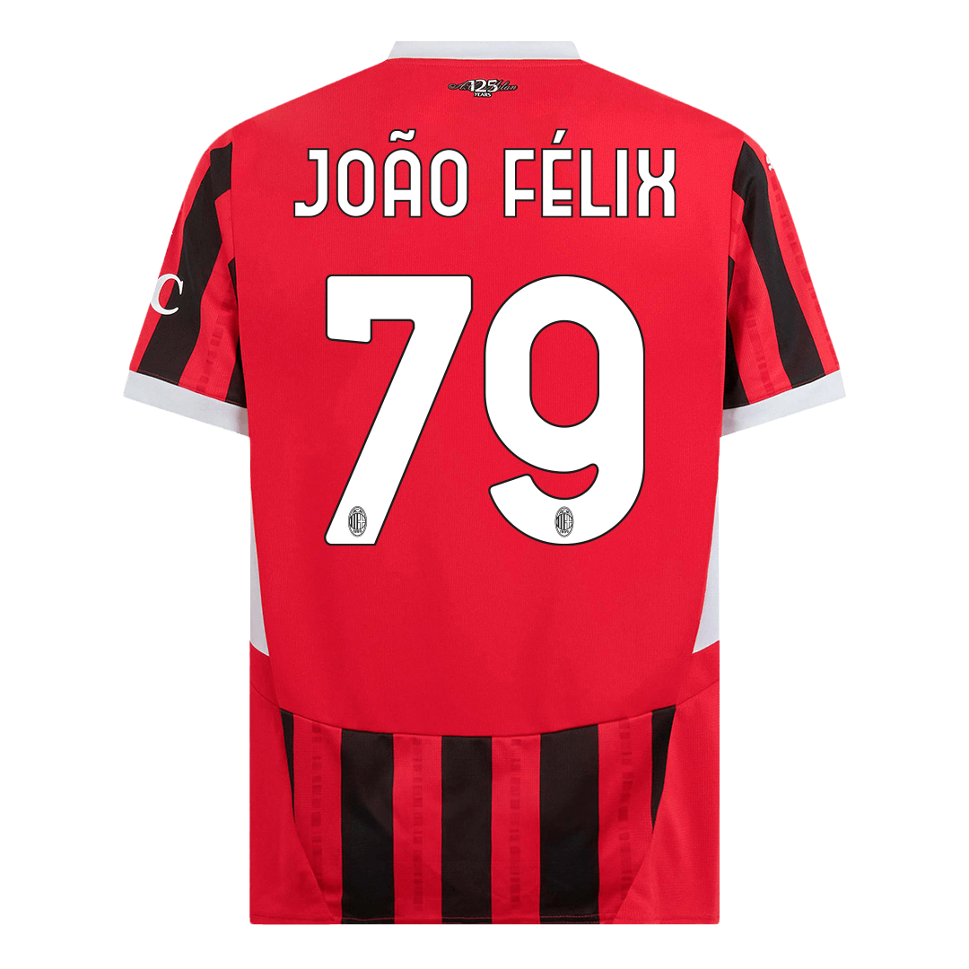 AC Milan Hemma Fotbollströja JOÃO FÉLIX #79 2024/25