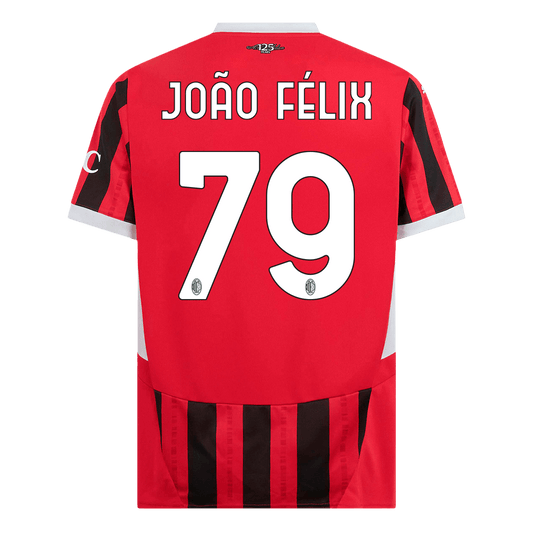 AC Milan Hemma Fotbollströja JOÃO FÉLIX #79 2024/25