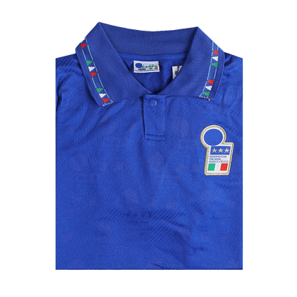 Italien Hemma Fotbollströjor 1994 Retro