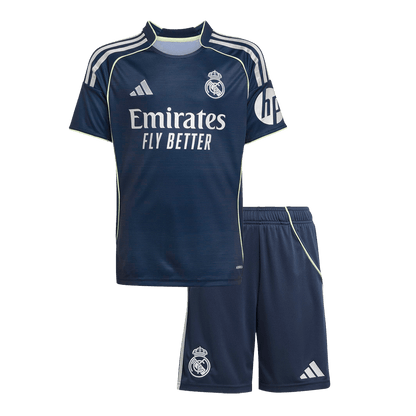 Real Madrid Tröja 2025/26 Borta 
Fotbollssats Barn