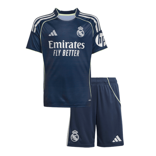 Real Madrid Tröja 2025/26 Borta 
Fotbollssats Barn