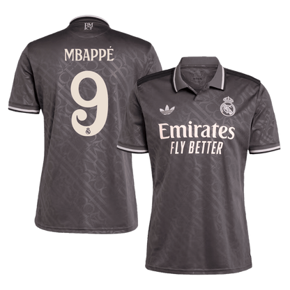 Real Madrid Tredjeställ Fotbollströja MBAPPÉ #9 2024/25 Premium