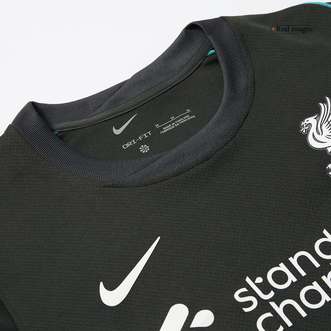Liverpool Borta Fotbollströja 2024/25 Fotbollssats Barn