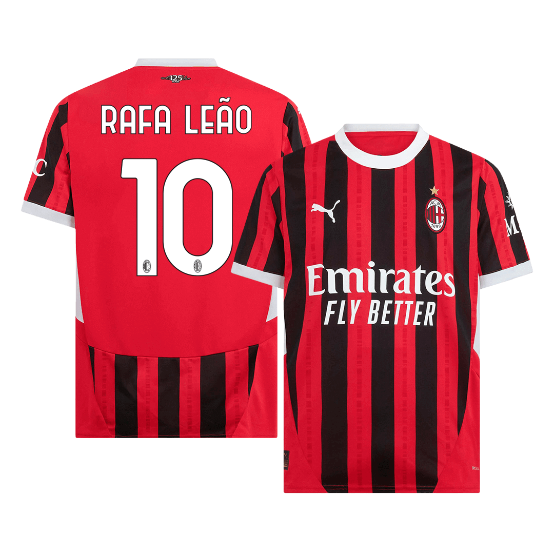 AC Milan Hemma Fotbollströja RAFA LEÃO #10 2024/25