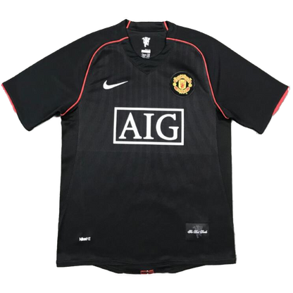 Retro Manchester United Borta Fotbollströja SCHOLES #18 2007/08