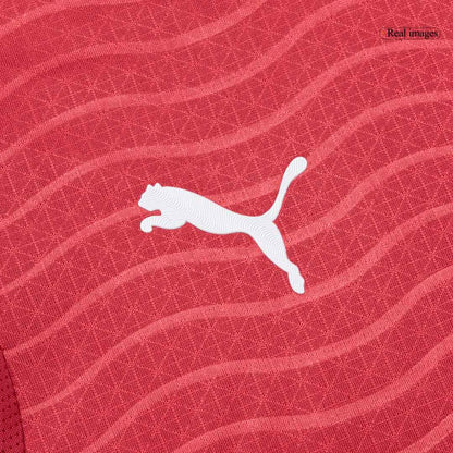 Portugal Tröja RONALDO #7 2026 Hemma Autentisk Röd-5