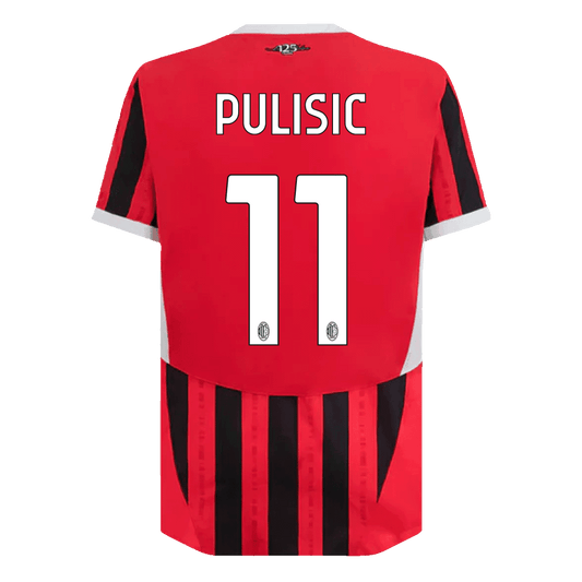 AC Milan Hemma Fotbollströja PULISIC #11 2024/25 Autentisk