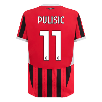 AC Milan Hemma Fotbollströja PULISIC #11 2024/25 Autentisk