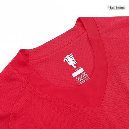 Retro Manchester United Hemma Fotbollströja ROONEY #10 2007/08 långärmad