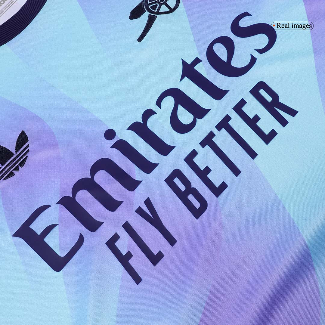 Arsenal Tredjeställ Fotbollströja SAKA #7 2024/25 Premium