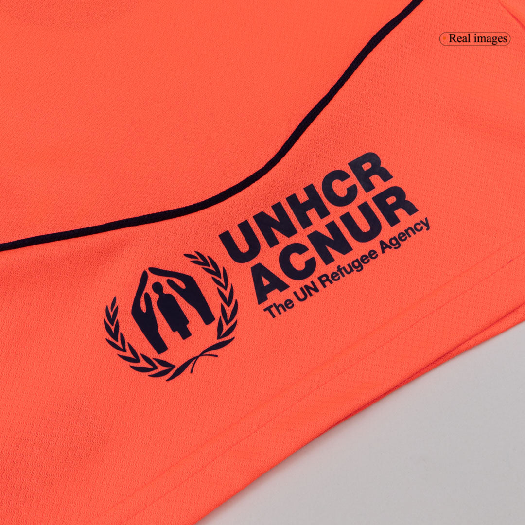 Barcelona Tröja 2025/26 Tredjeställ Orange Barn