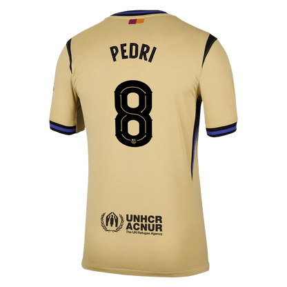 Barcelona Tröja PEDRI #8 2025/26 Borta Gul - UCL