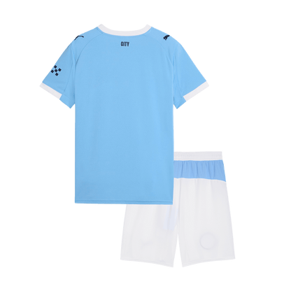 Manchester City Hemma Tröja 2025/26 
Fotbollssats Barn