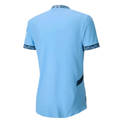 Manchester City Hemma Fotbollströja 2024/25 Autentisk