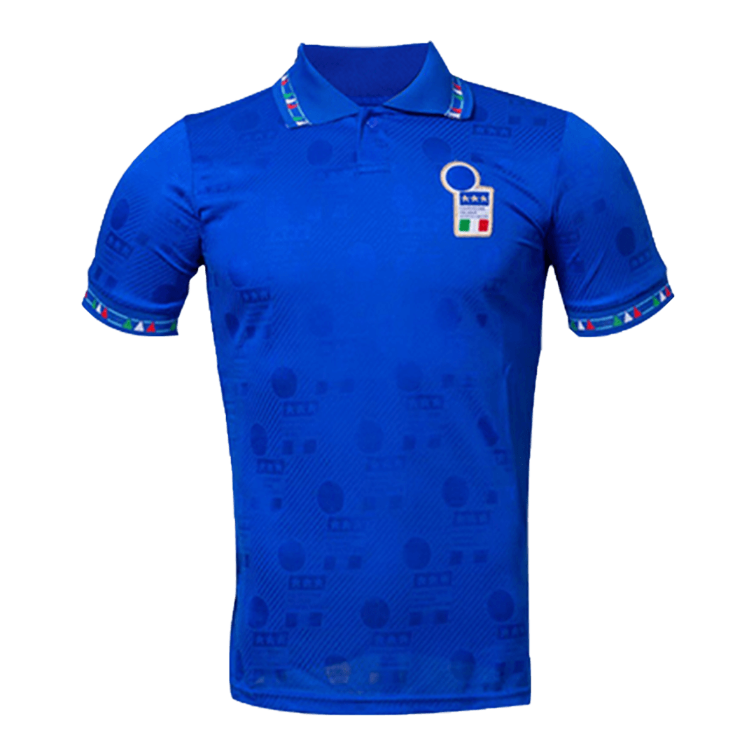 Italien Hemma Fotbollströjor 1994 Retro