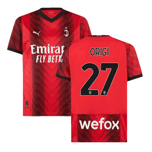 AC Milan Hemma Fotbollströja ORIGI #27 2023/24