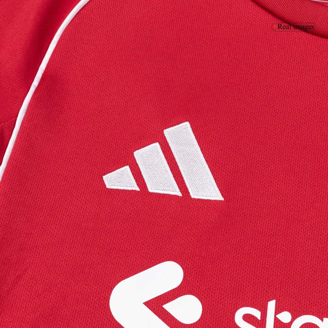 Liverpool Hemmatröja 2025/26 Långärmad Röd