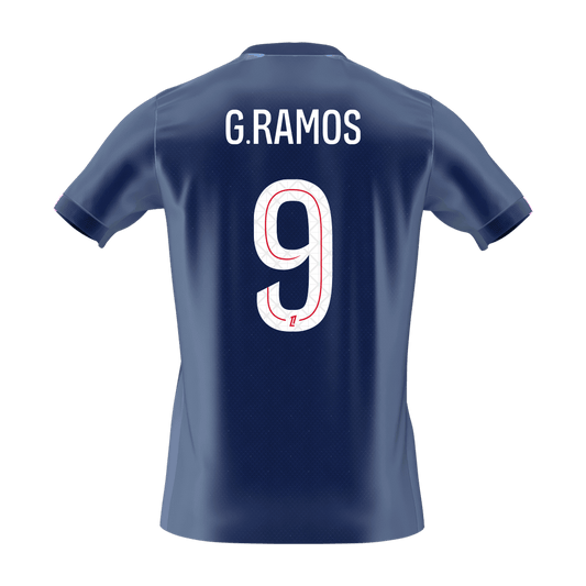 G.RAMOS #9 PSG Tröja 2025/26 Hemma Premium Mörkblå