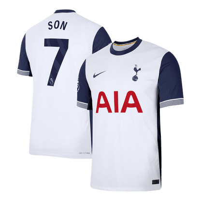 Tottenham Hotspur Hemma Fotbollströja SON #7 2024/25 Autentisk