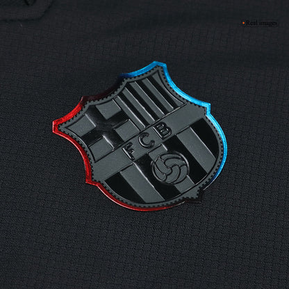 Barcelona Borta Fotbollströja 2024/25 - Spotify-logotyp utan text