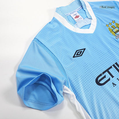 Retro Manchester City Hemma Fotbollströja 2011/12