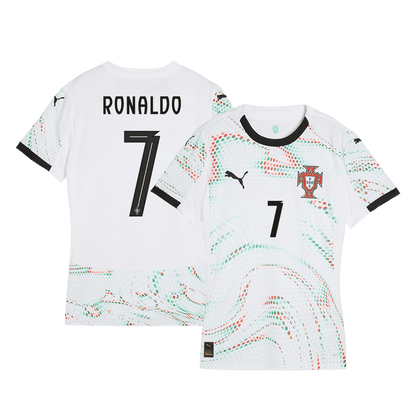 Portugal Borta Fotbollströjor RONALDO #7 2025 Dam