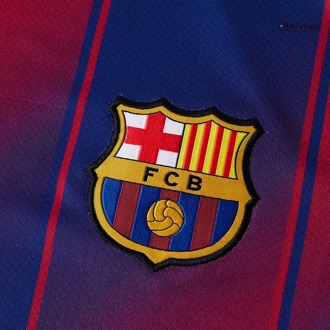 F.DE JONG #21 Barcelona Tröja 2025/26 Hemma