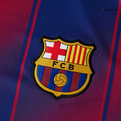 F.DE JONG #21 Barcelona Tröja 2025/26 Hemma
