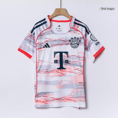 Bayern Munich Tröja 2025/26 Bortaställ Vit Barn