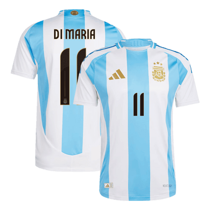 DI MARIA #11 Argentina Hemma Fotbollströjor 2024 Autentisk