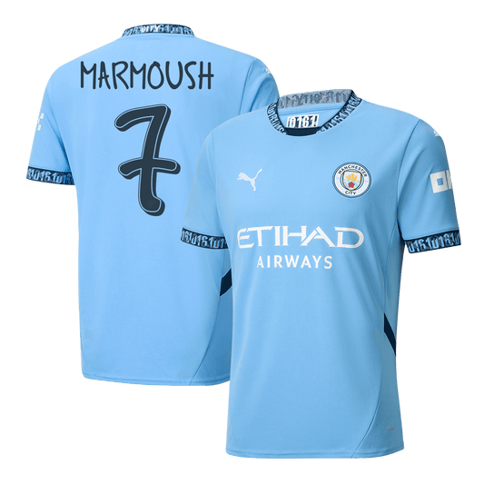 Manchester City Hemma Fotbollströja MARMOUSH #7 2024/25 Premium - UCL