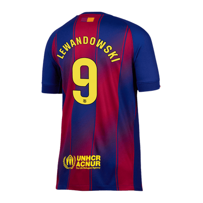 LEWANDOWSKI #9 Barcelona Tröja 2025/26 Hemma