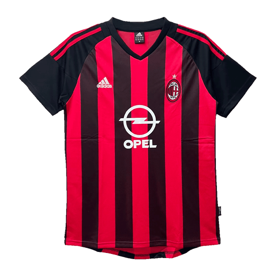 Retro AC Milan Hemma Fotbollströja 2002/03