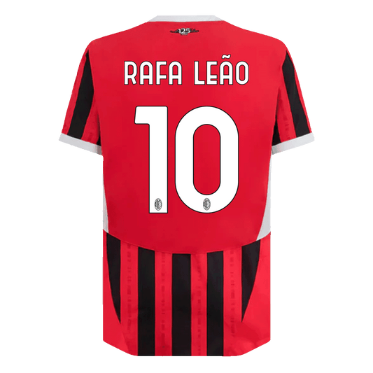 AC Milan Hemma Fotbollströja RAFA LEÃO #10 2024/25 Autentisk