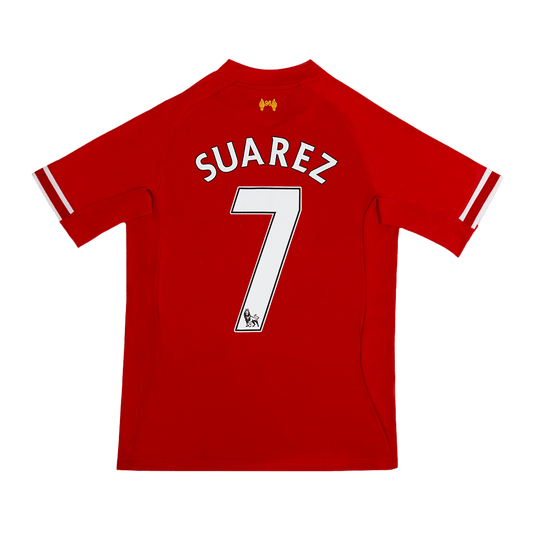 Retro Liverpool Hemma Fotbollströja SUÁREZ #7 2013/14