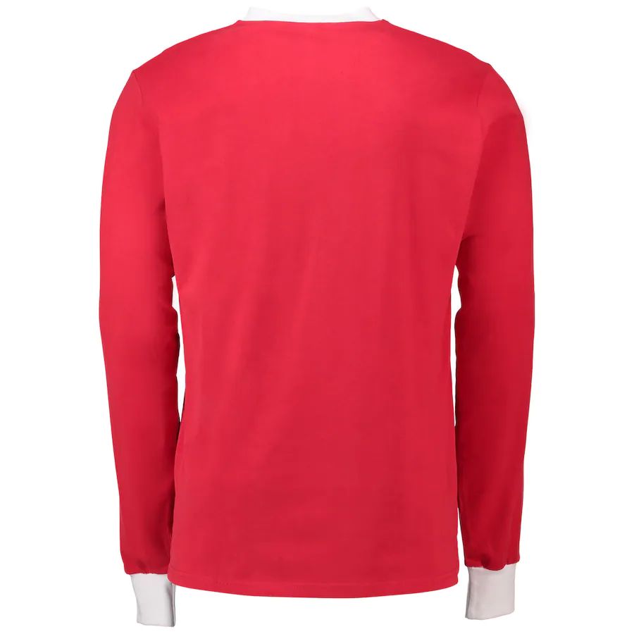 Retro Manchester United Fotbollströja 1963 långärmad Final
