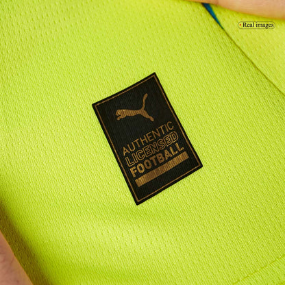 Manchester City Borta Fotbollströja 2024/25 Fotbollssats Barn