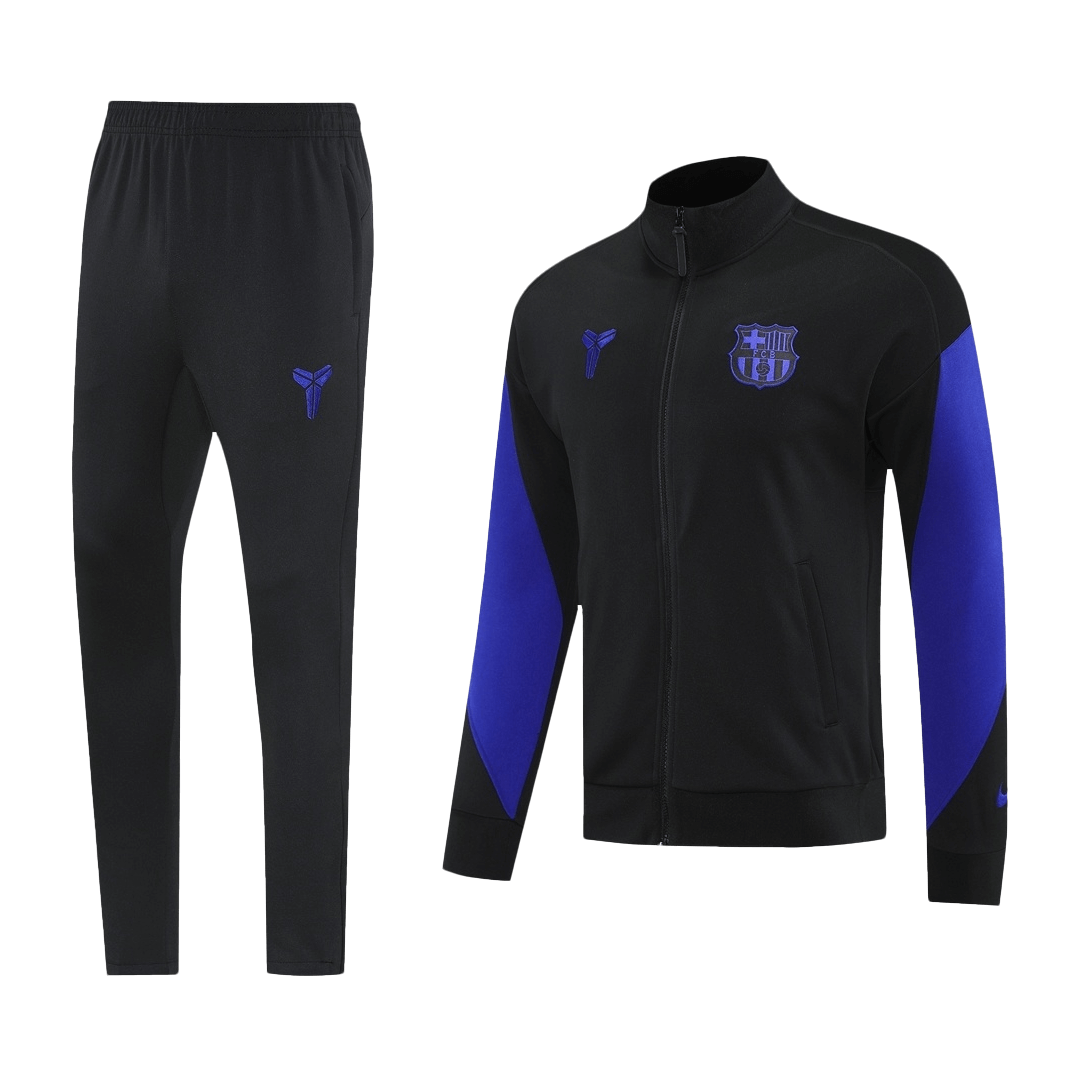 Barcelona Hemma Träningsset (Jacka+Byxor) 2025/26 Black&Purple