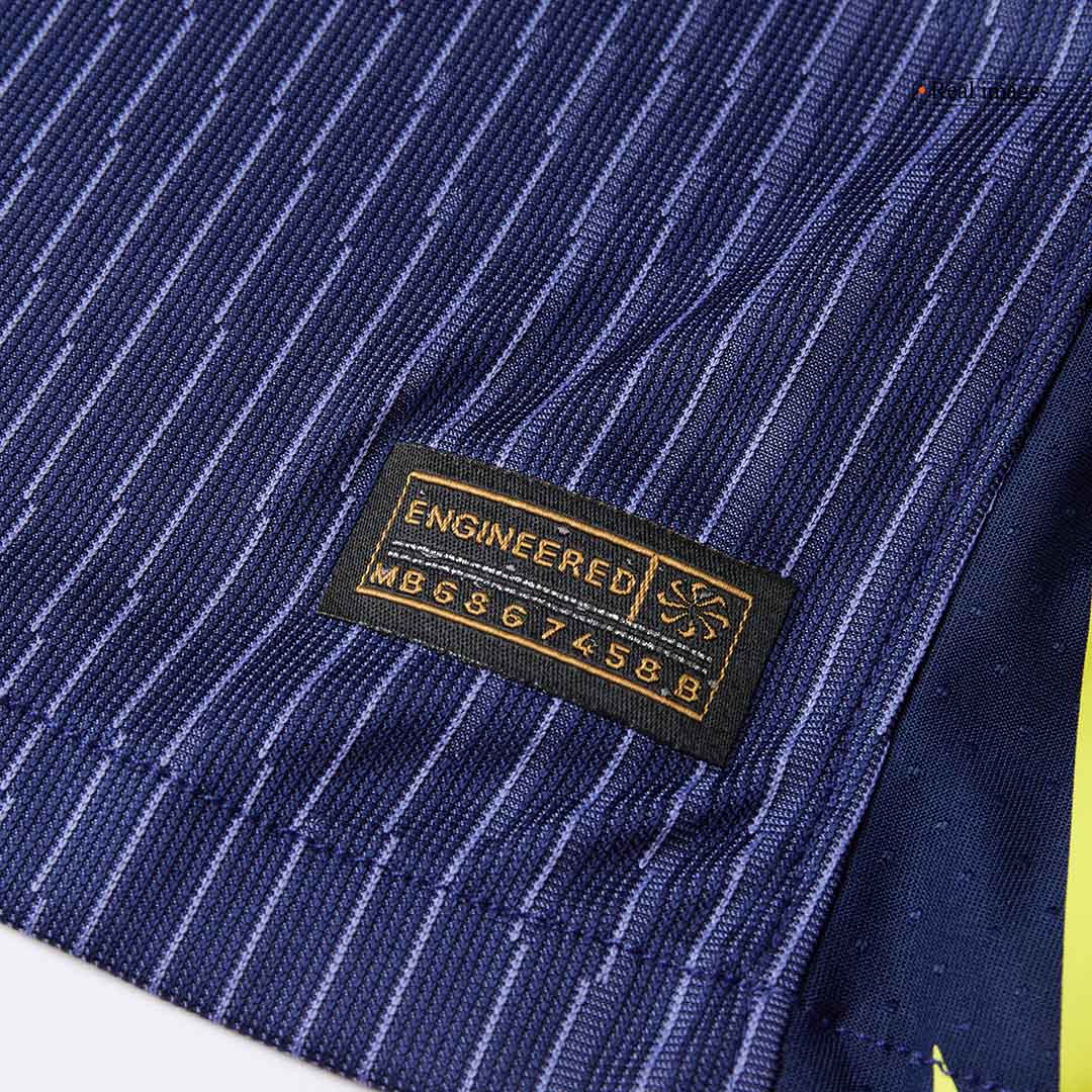 Atletico Madrid Tröja 2025/26 Borta Autentisk Mörkblå