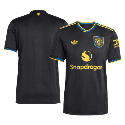 Manchester United Tröja 2025/26 Tredje Autentisk Svart
