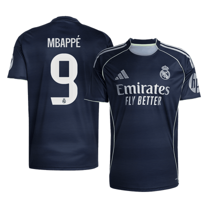 MBAPPÉ #9 Real Madrid Tröja 2025/26 Borta
