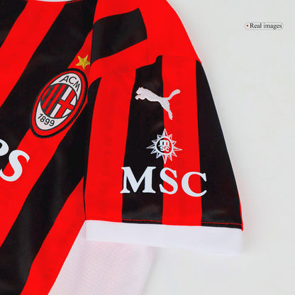 AC Milan Hemma Fotbollströja 2024/25 Fotbollssats Barn