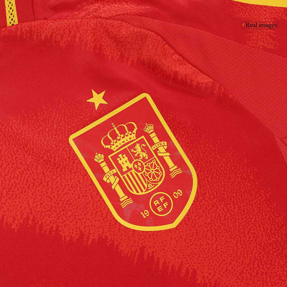 Spanien Hemma Fotbollströjor Euro 2024 Autentisk